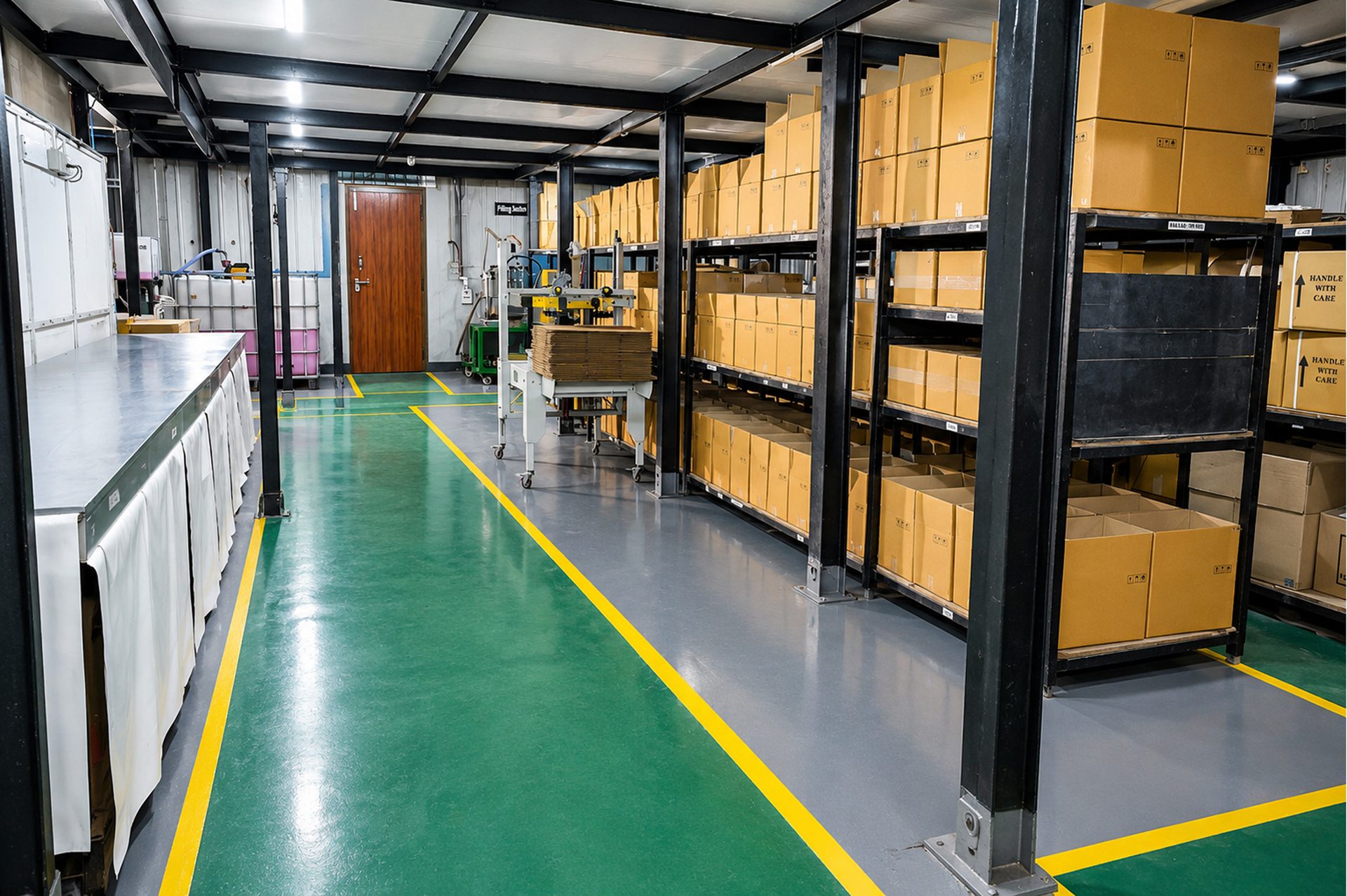 Aerosol Storage Warehouse